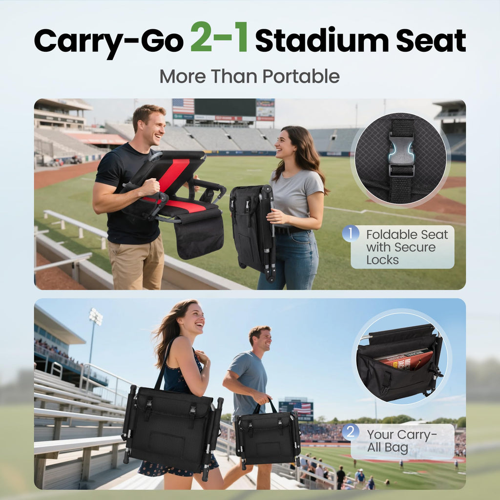 Stadium Seats with Back Support M4482