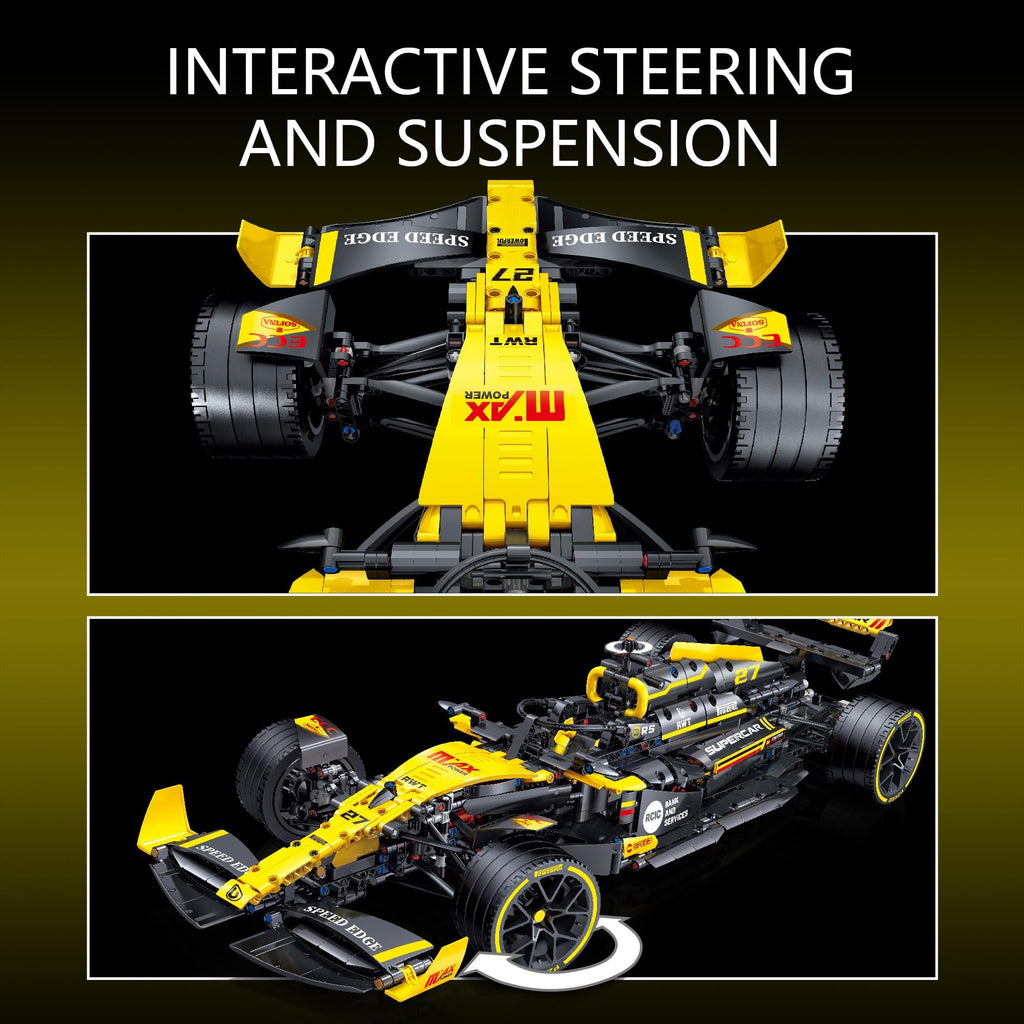 1:8 Scale 1650+ PCS Racing Car Building Kit B415