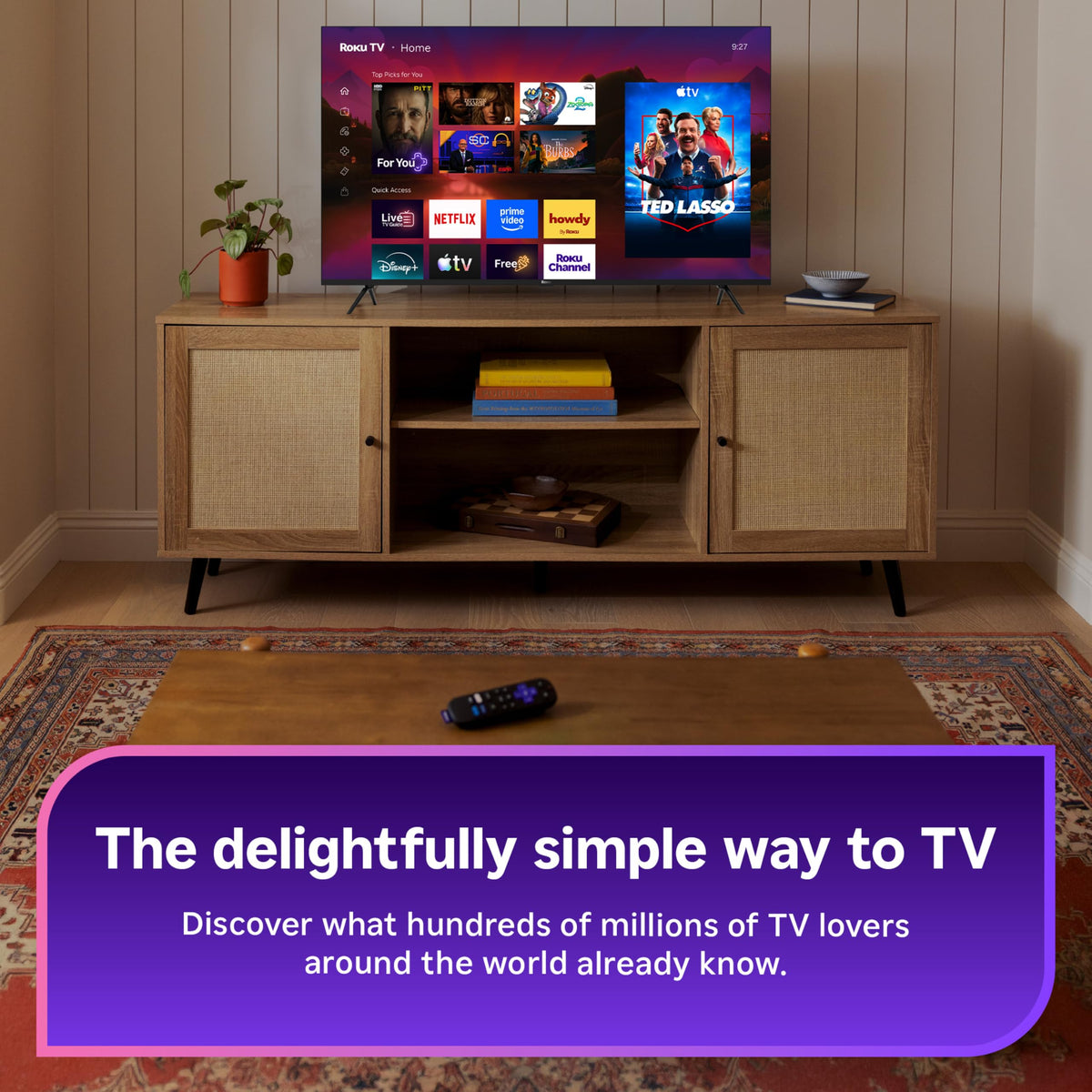 55-Inch 4K QLED Mini-LED Smart TV M3752