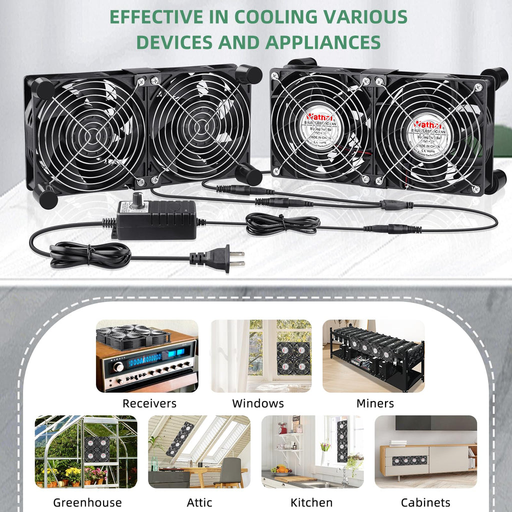120mm Computer Fan Variable Speed Control Q8754