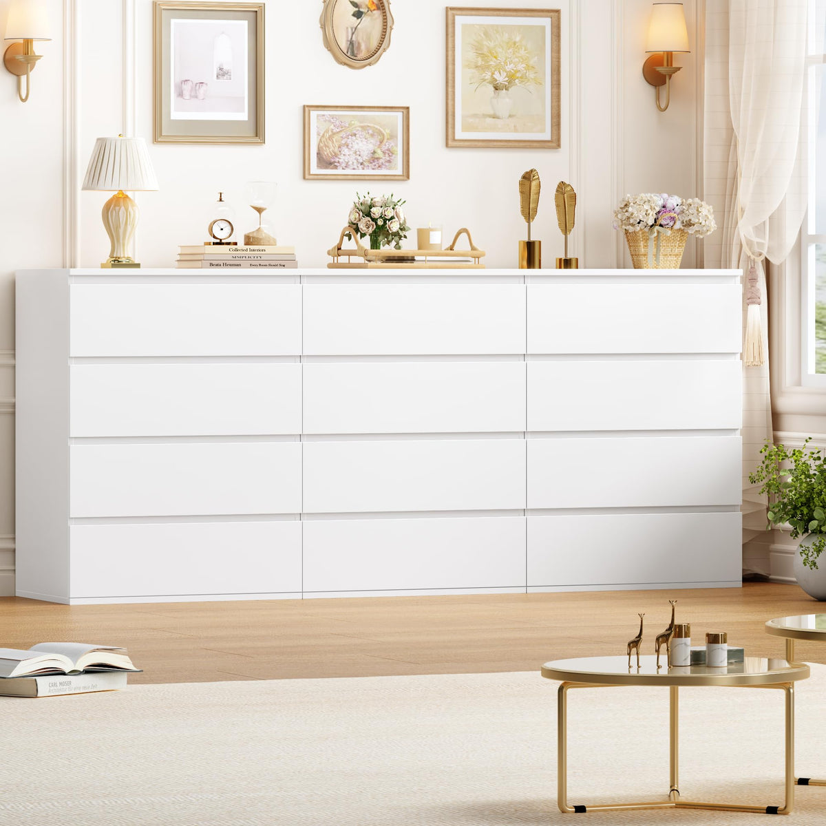 White Dresser W61690