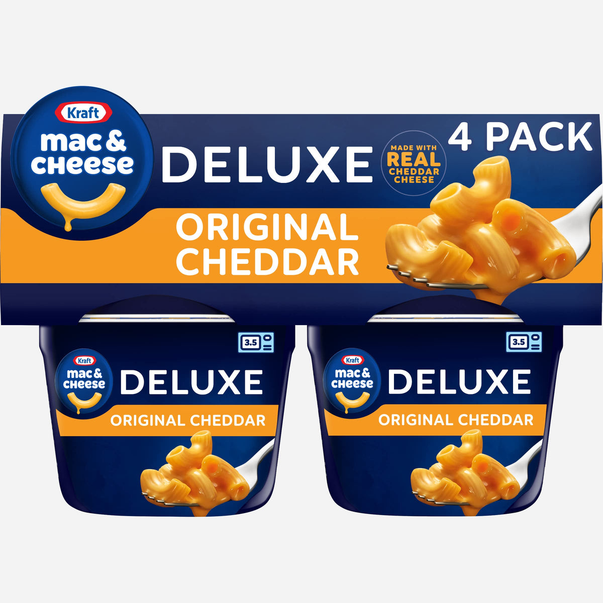 Mac and Cheese Dinner 4 Cups Original Flavor 2.39 oz W3011