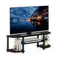 Espresso/Black TV Entertainment Center N232