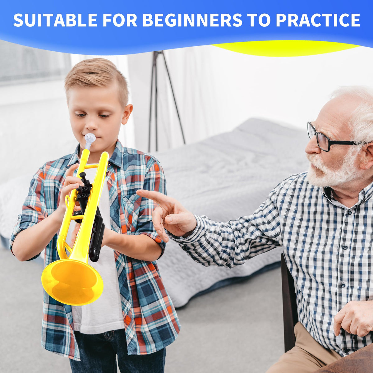 Plastic Bb Trumpet X3163