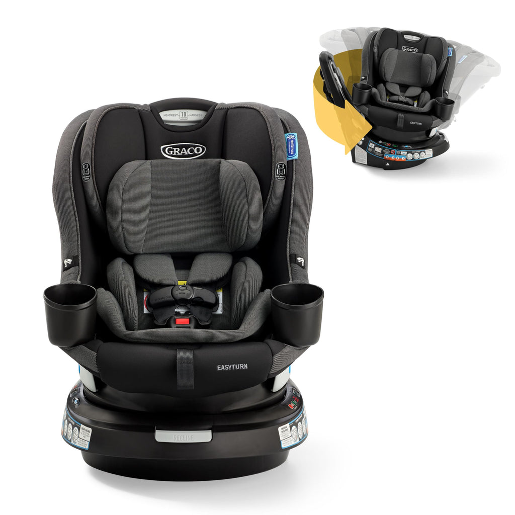 2-in-1 Rotating Convertible Car Seat Y617