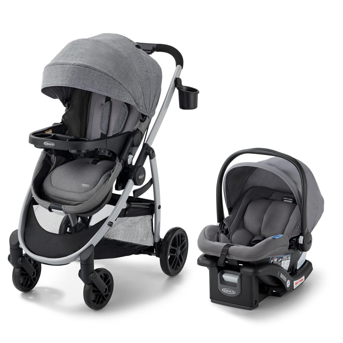 3-in-1 Travel System Stroller and Car Seat E7163