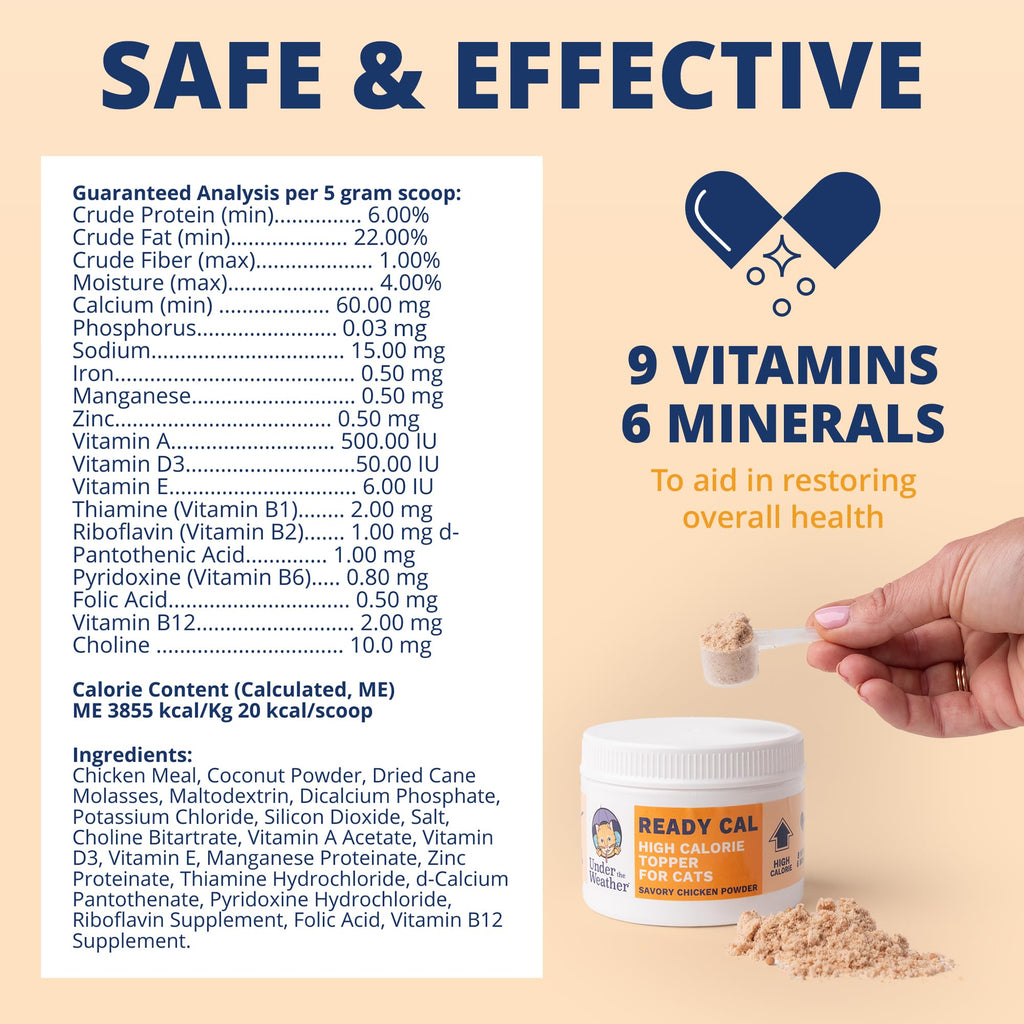 Chicken Flavor High-Calorie Cat Supplement Powder U543056