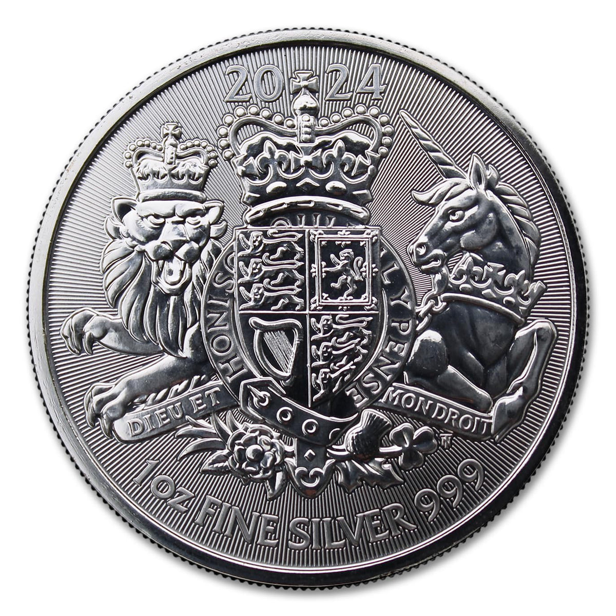 1 oz Silver British Royal Arms Coin J12234