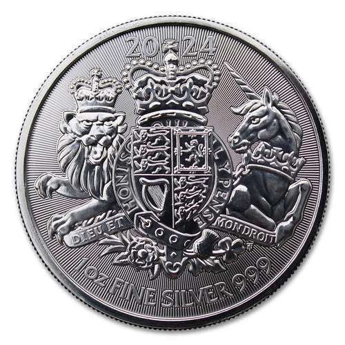 1 oz Silver British Royal Arms Coin J12234