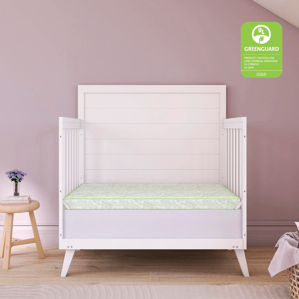 2-in-1 Mini Crib Mattress, Dual-Sided Waterproof P702565