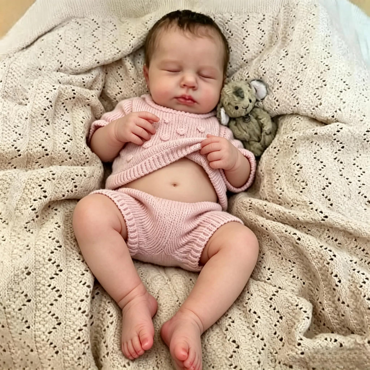 20" Silicone Full Body Reborn Baby Dolls Girl V25893
