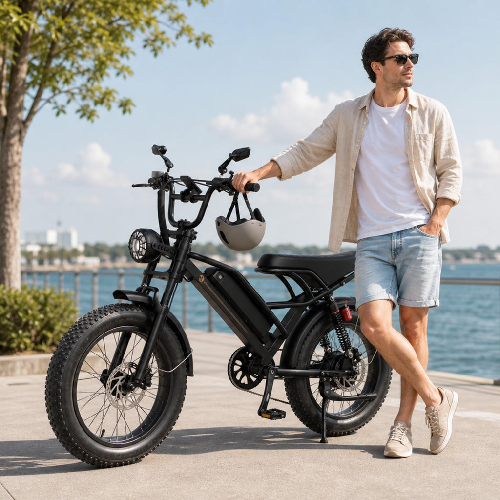 Electric Bike, 3000W Peak, 90 Miles & 38MPH J78502