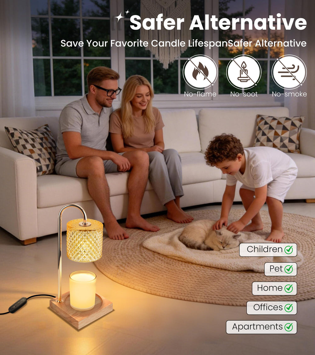 Candle Warmer Lamp with Timer B56436