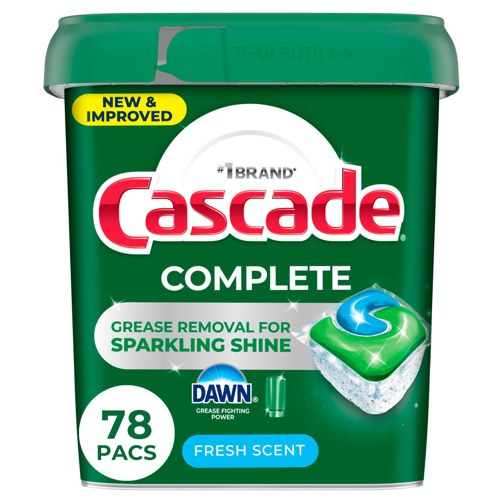 Fresh Scent Dishwasher Pods 78 Count N72366