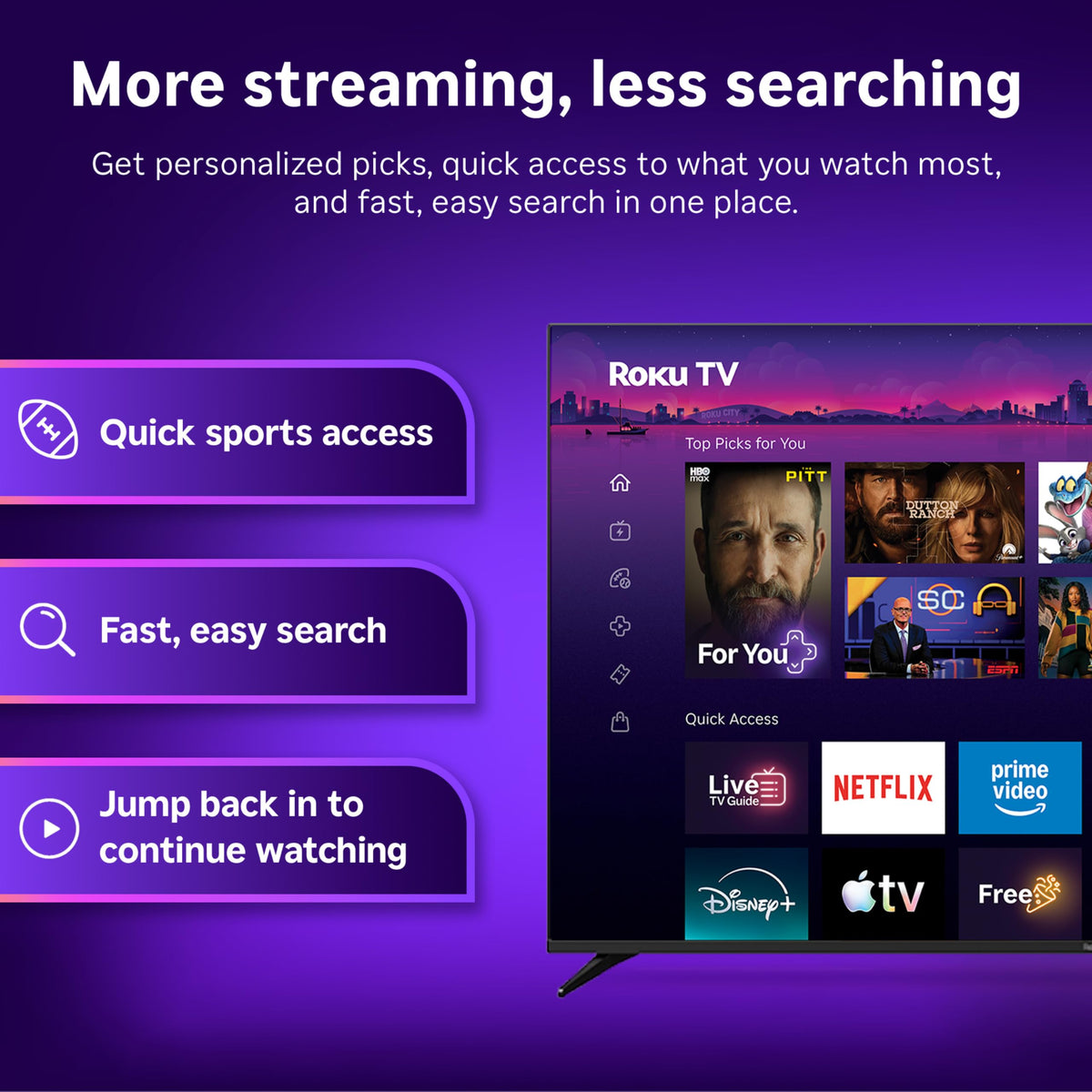 55-Inch 4K QLED Mini-LED Smart TV M3752