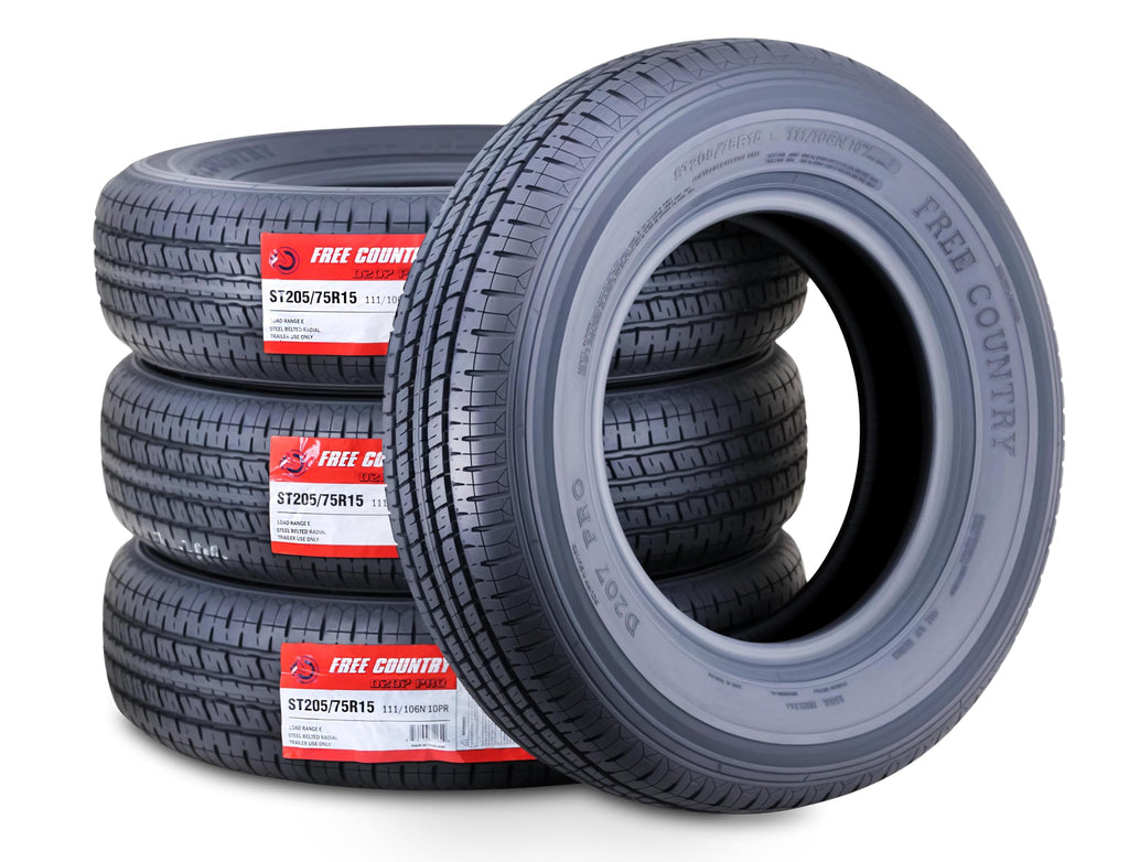 ST205/75R15 Trailer Tires Set of 4 Y29335
