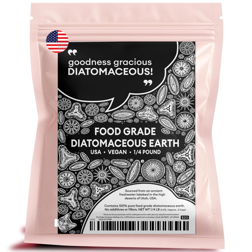 Food Grade Diatomaceous Earth Powder 1 Pint Q7726