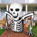 5.5 FT Long Inflatable Skeleton Outdoor Decoration with LEDs N600