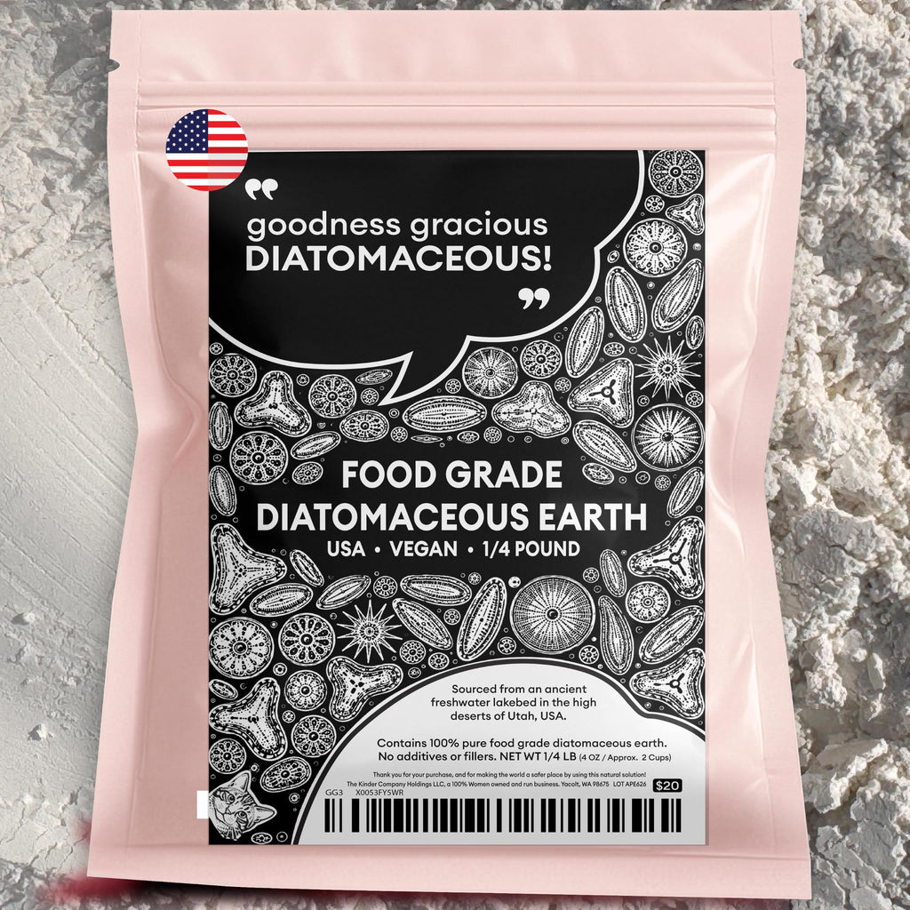 Food Grade Diatomaceous Earth Powder 1 Pint Q7726