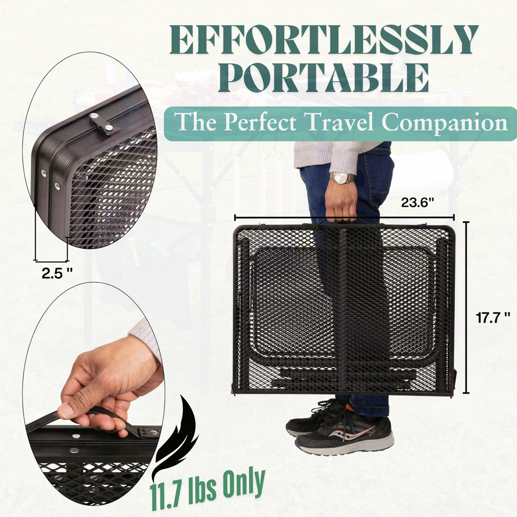 3x2 FT Folding Table with Carry Bag Z1071