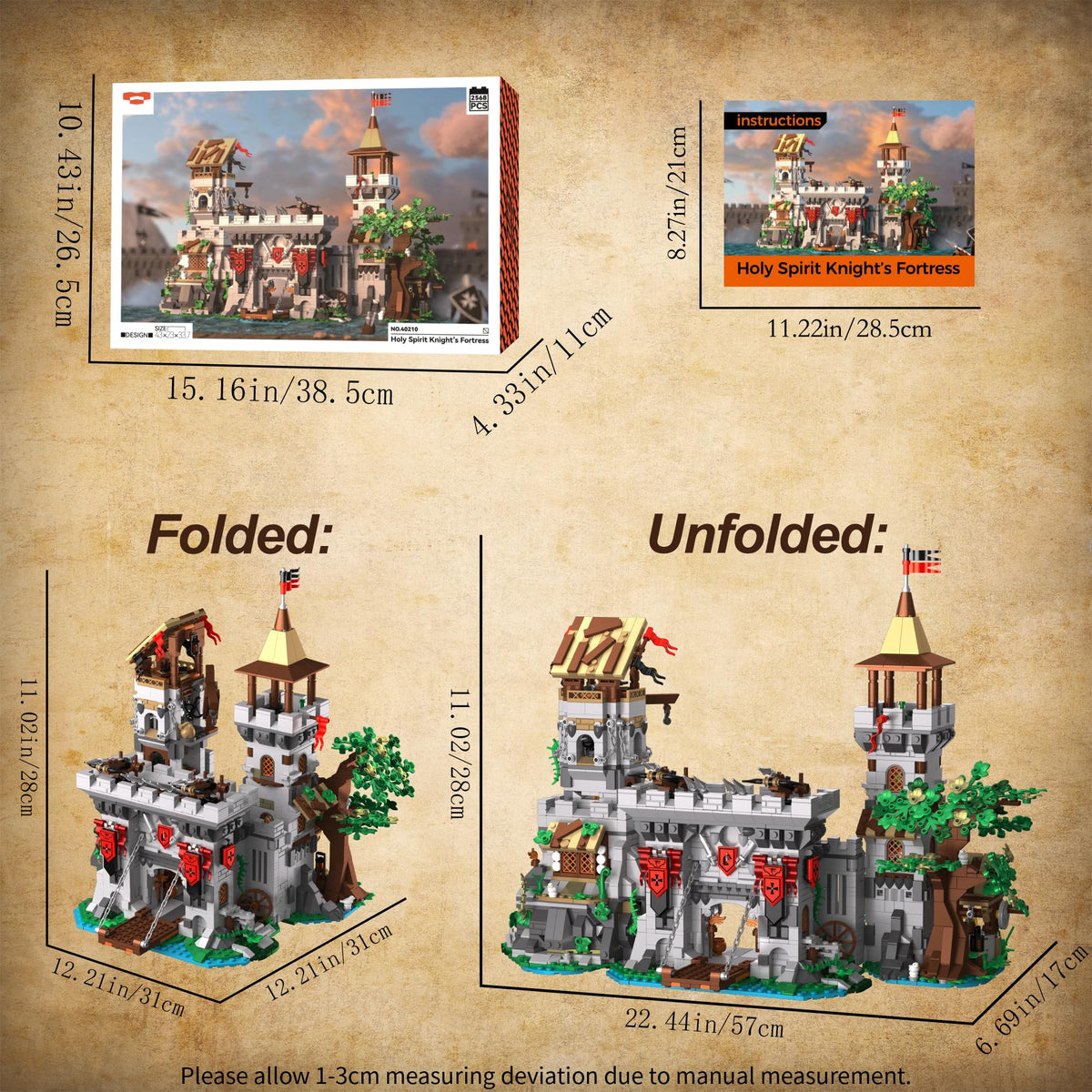 Building Blocks Set Model Kits G833136
